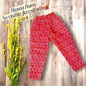 Vintage Funky Kids Hanna brand Pants. 90’s Retro! Perfect Condition size 4/5
